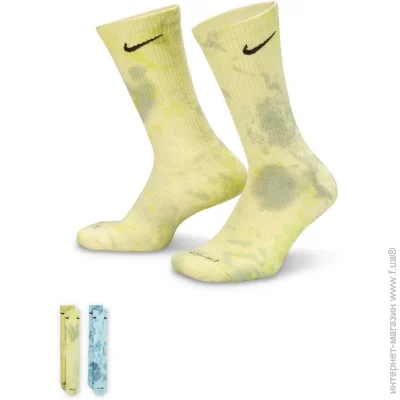  Nike CUSHION CREW 2-PAIRS (FJ0747-906-42-46)