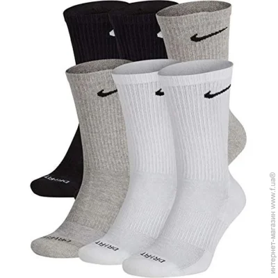  Nike Everyday Plus Cushioned (6 Pairs) (SX6897-965-38-42)