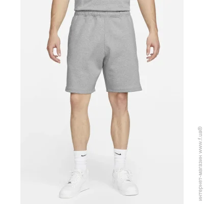  Nike Solo Swoosh Fleece Shorts (DV3055-063-XL)