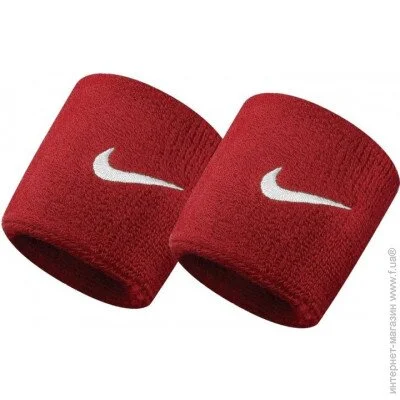  Nike swoosh wristbands VARSITY RED/WHITE OSFM (N.NN.04.601.OS)