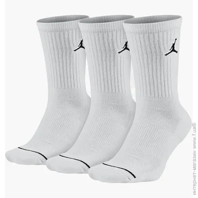  Nike U J ED CUSH POLY CREW 3PR 144   42-46 (196152693884)