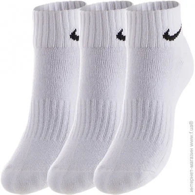  Nike U NK CUSH QT 3PR-VALUE (SX4926-101-42-46)