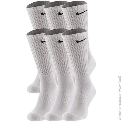 Nike   U NK ED PLS CSH CRW 6PR - 132   42-46 SX6897-100 42-46