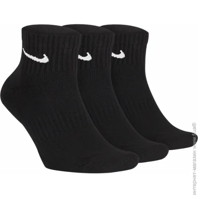  Nike U NK EVERYDAY CUSH ANKLE 3PR   38-42 (888407234309)