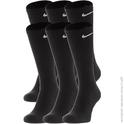 Nike   U NK EVERYDAY CUSH CREW 6PR-BD  38-42 (SX7666-010 38-42)