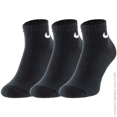  Nike U NK EVERYDAY LTWT ANKLE 3PR (SX7677-010-42-46)