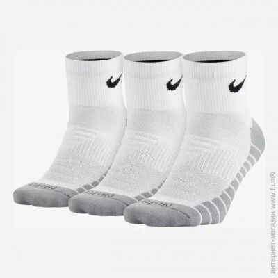 Nike   U NK EVRY MAX CUSH ANKLE 3PR   38-42 SX5549-100 38-42