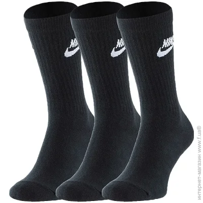 Nike U NK NSW EVERYDAY ESSENTIAL CREW 3PR (SK0109-010-46-50)