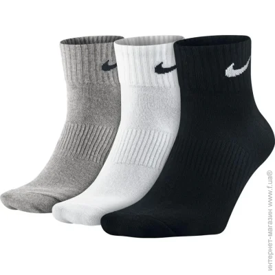 Nike Ƴ  U NK PERF LTWT QT 3PR , ,  S (34-38) (SX4706-901 34-38)