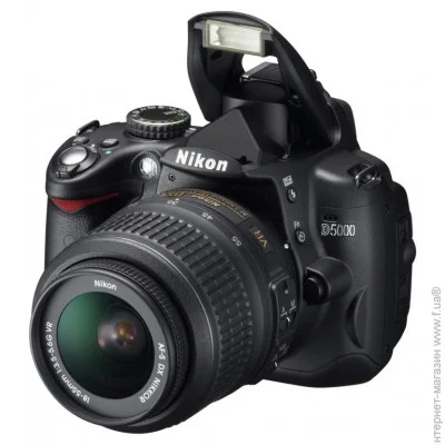  Nikon D5000 18-55VR Kit Black