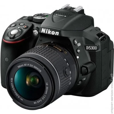  Nikon D5300 Kit AF-P 18-55mm VR Black