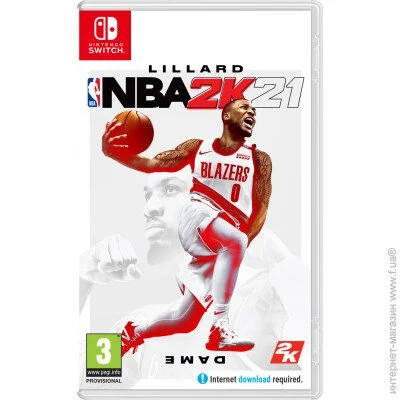  Nintendo NBA 2K21 (Nintendo Switch) (82272)