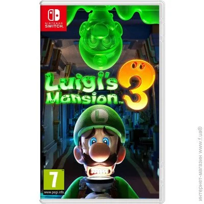  Nintendo Switch Luigi`s Mansion 3