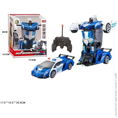 Фигурка Машина-трансформер разноцветная (27-8KX) Фигурка Машина-трансформер разноцветная (27-8KX)