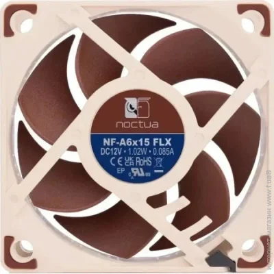  Noctua NF-A6x15 FLX