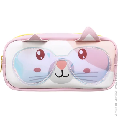 Шкільний пенал Nota Bene Пенал шкільний Кіт 21х6х10 см рожевий. Шкільний пенал Nota Bene Пенал шкільний Кіт 21х6х10 см рожевий.