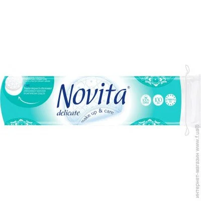 Диски Novita Delicate 100шт. (4744246013078) Диски Novita Delicate 100шт. (4744246013078)