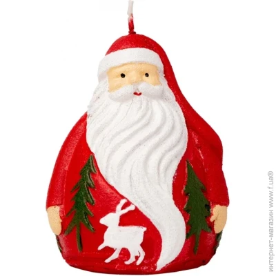  Novogod`Ko Candle novogod "Ko" Santa Claus "8*11,5 ,  (5056574410061)