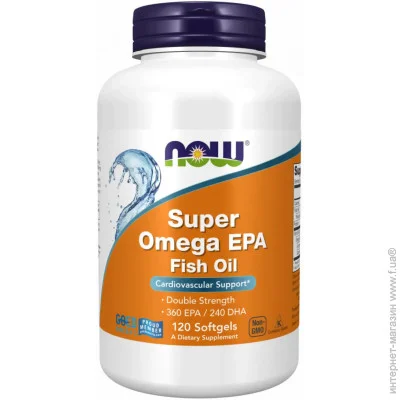   NOW -3 Super Omega EPA 1200mg 360/240 120 sgels (1086-2022-10-0060)