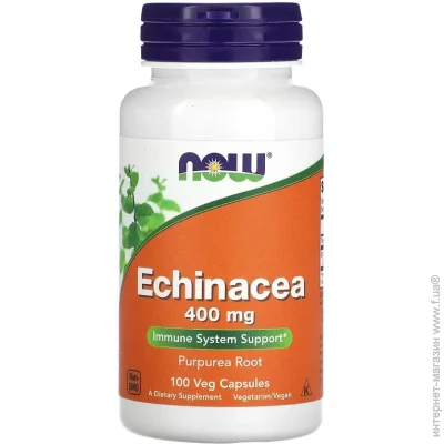   , 400 , Echinacea, Now Foods, 100   (NF4660)