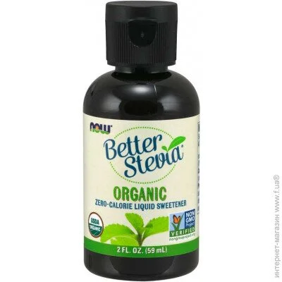   NOW   BetterStevia Liquid Organic 59  (4384302303)