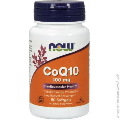   NOW CoQ10 100, 50 