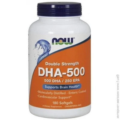   NOW DHA-500/EPA-250 180 Softgels (000002952)