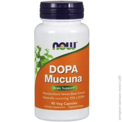   NOW DOPA Mucuna 90 Veg Caps (000002962)