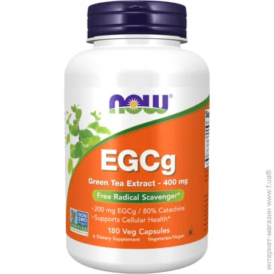   NOW EGCg Green Tea Extract 400mg - 180 vcaps