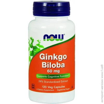   NOW Ginkgo Biloba 60 -120  
