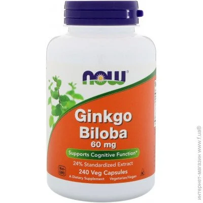   NOW Ginkgo Biloba 60, 240 
