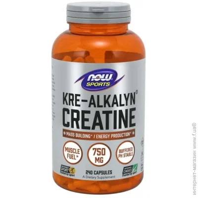   NOW Kre-Alkalyn Creatine 240 Caps (000022456)