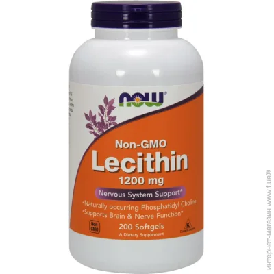   NOW Lecithin 1200 -200  