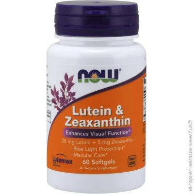   NOW   Lutein & Zeaxanthin 60  (4384301215)