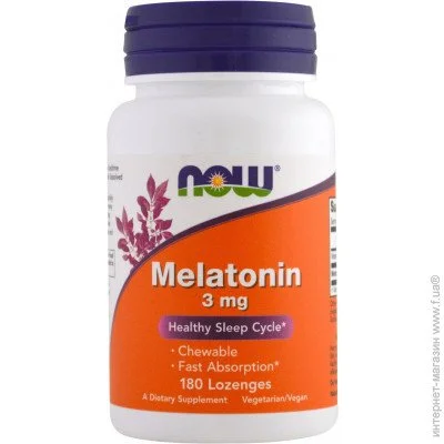   NOW Melatonin 3, 180 