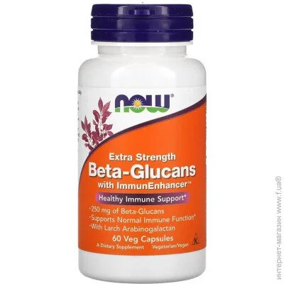     NOW Beta-Glucans with ImmunEnhancer, 60 