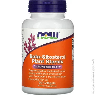     NOW Beta-Sitosterol Plant Sterols, 90 