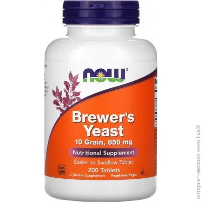     NOW Brewer's Yeast, 200 