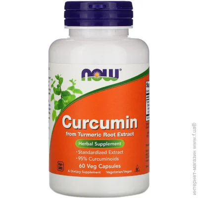   , Now Foods, Curcumin, 60  (NF4638)