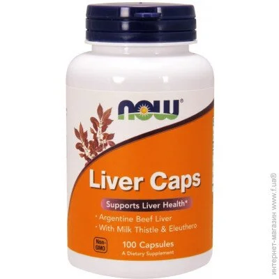     NOW Liver Caps, 100 