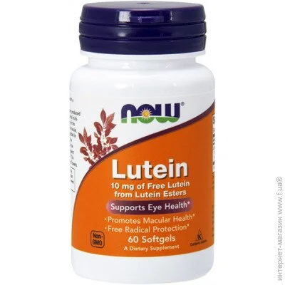     NOW Lutein 10 mg, 60 