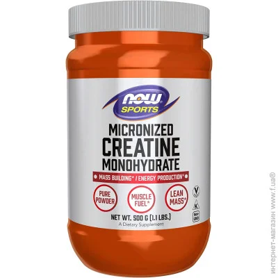   Now Micronized Creatine Monohydrate 500 g (00000037112)