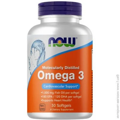     NOW Omega-3, 30 