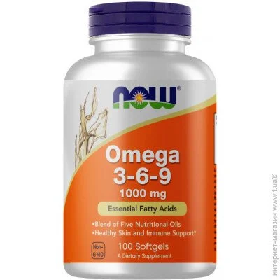     NOW Omega 3-6-9, 100 