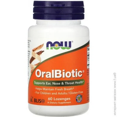      NOW OralBiotic, 60 