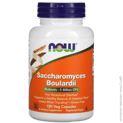      NOW Saccharomyces Boulardi, 120 
