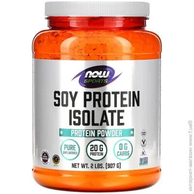  NOW Soy Protein Isolate, 907 , 