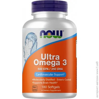     NOW Ultra Omega-3, 180 