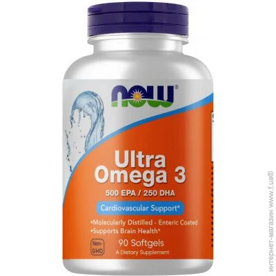     NOW Ultra Omega-3, 90 