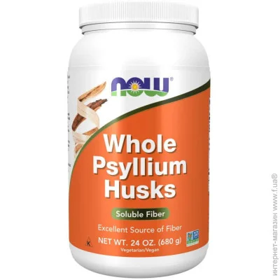     NOW Whole Psyllium Husks, 680 